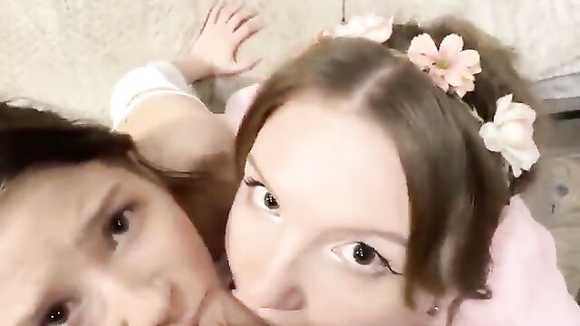 The dream of the young guy is realized in this hot video