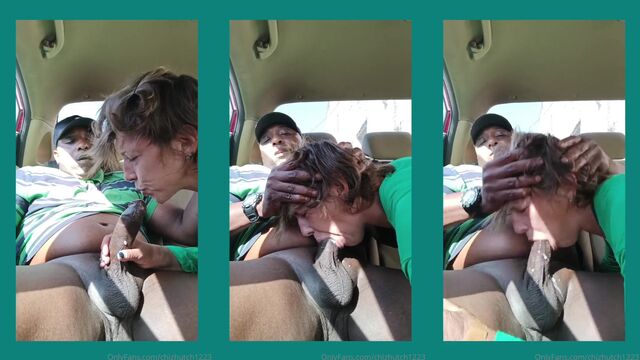 Street walker gets fucked by a black guy on camera