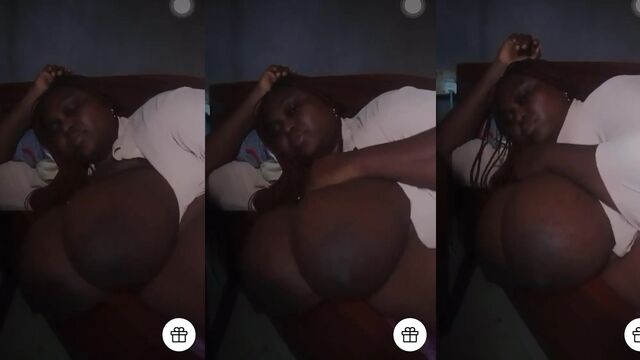 Hot ebony girl is always ready to make love