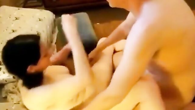 The husband found a huge cock for his cheating slut wife