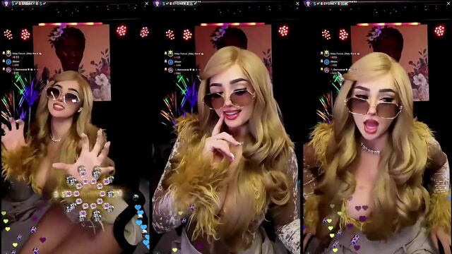 A guy masturbates his cock on TikTok live and shows it to everyone