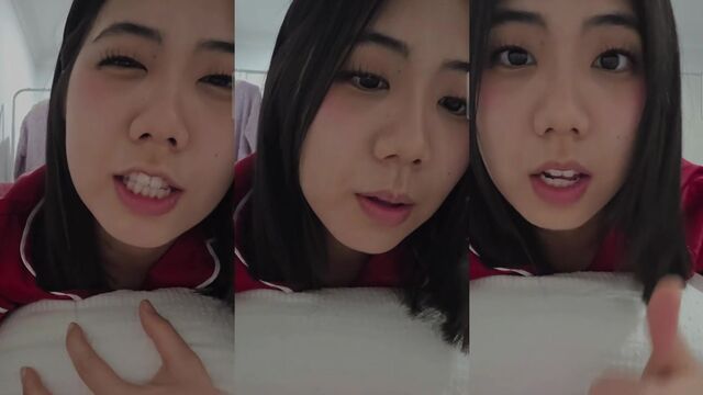 Aussie beauty with Korean face gets fucked on Faceporn Tiktok Stream