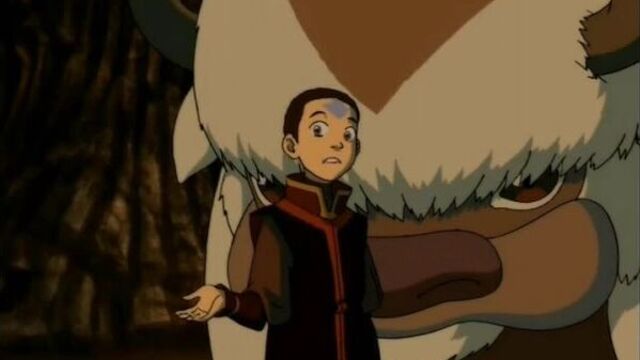 Аватар: легенда об Аанге прикол( 3 сезон 2 серия)