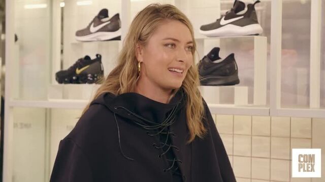 Мария Шарапова о кроссовках