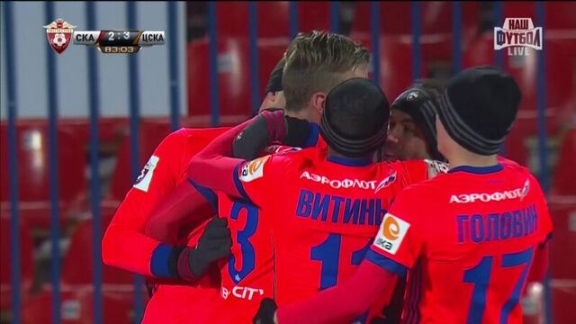 Обзор матча: СКА-Хабаровск — ПФК ЦСКА — 2:4