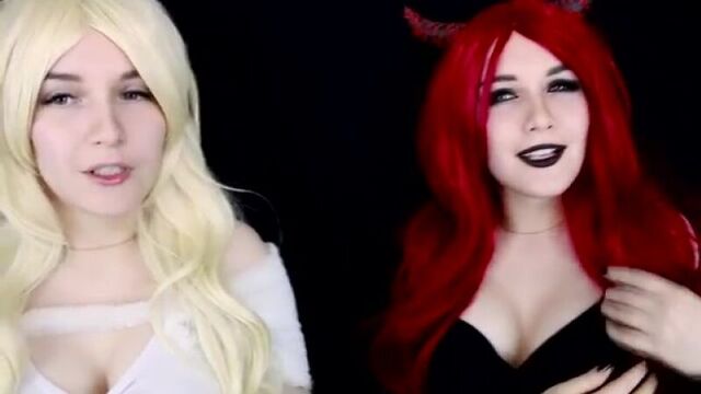 АСМР Ангел+Демон Ролевая игра 