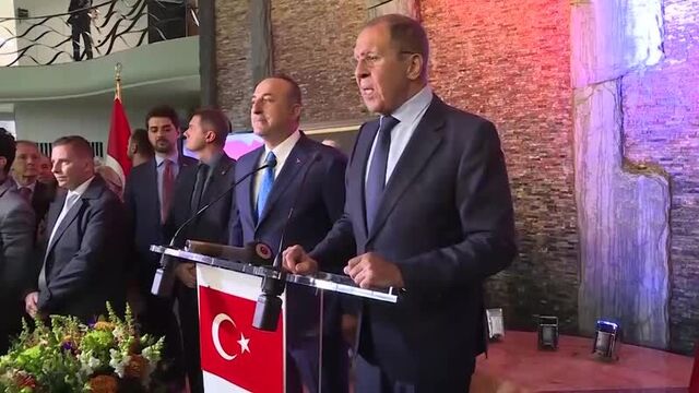 Выступление С.В.Лаврова на приеме по случаю Дня независимости Турецкой Республики «на полях» трехсторонней встречи по Сирии