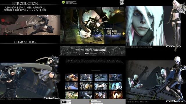 Yorha troops extermination plan (Nier: Automata sex)