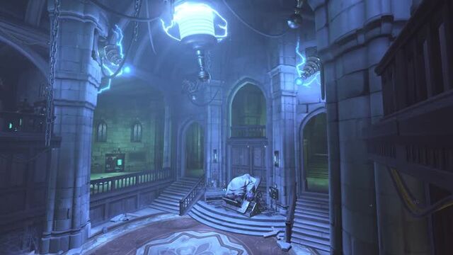 Overwatch - Eichenwalde Halloween Junkensteins Lab