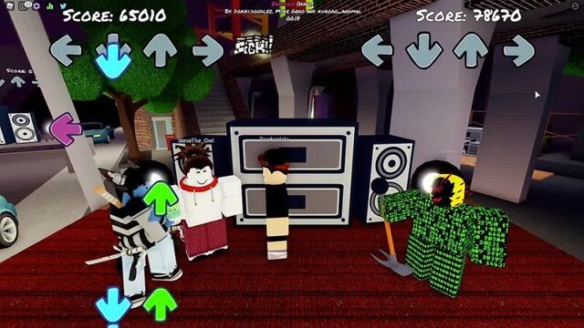 [КОТ ЛЕОНАРД] УЧУСЬ ИГРАТЬ в ФНФ НА ХАРДЕ! / Funky Friday ROBLOX