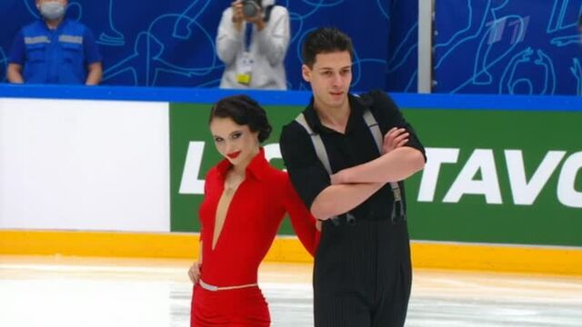Аннабель Морозов - Андрей Багин. Ритм-танец. Кубок Первого канала по фигурному катанию 2021
