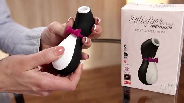 ОБЗОР: Satisfyer Pro Penguin next generation (Сатисфайер Пингвин) вакуум-волновой стимулятор клитора