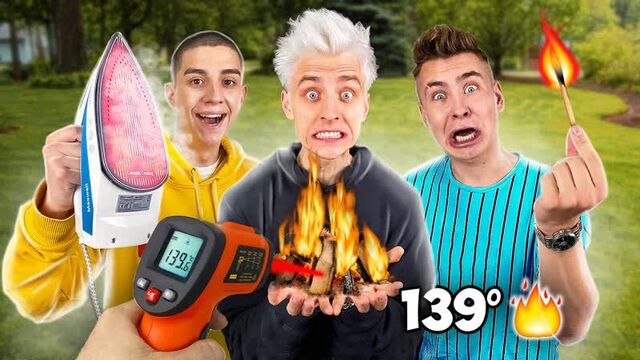 А4 КТО НАЙДЕТ САМЫЙ ГОРЯЧИЙ ПРЕДМЕТ ЧЕЛЛЕНДЖ