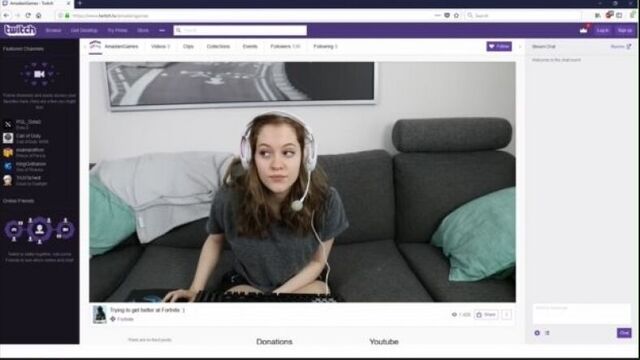 Amadani - забыла выключить стрим [PornMir, ПОРНО ВК, new Porn vk, HD 1080]