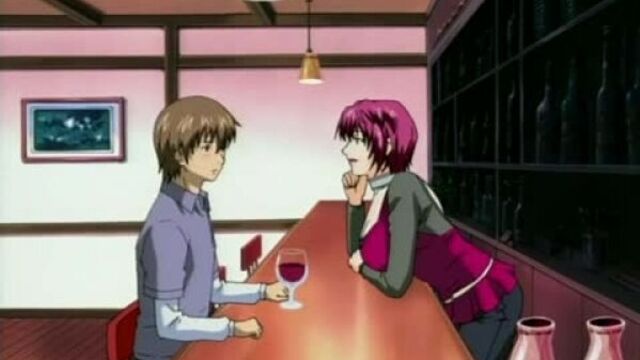 Аниме- Поц трахает только грудастых теток.