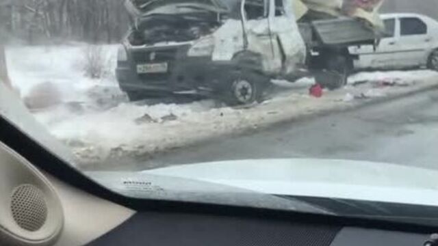 Авария на трассе Ульяновск-Димитровград